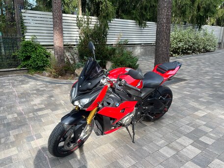 2014 BMW S 1000 R, красный, 1050000 рублей, вид 2