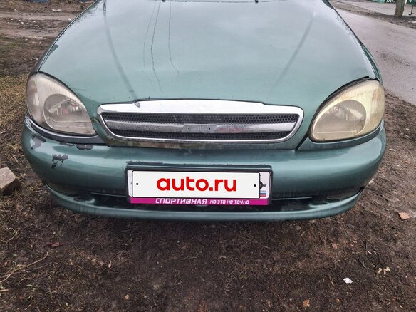 2008 Chevrolet Lanos I, зелёный, 170000 рублей - вид 1