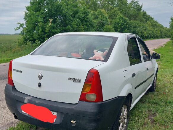 2007 Renault Logan I, белый, 260000 рублей