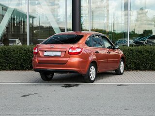 2014 Lada (ВАЗ) Granta I, оранжевый, 300000 рублей, вид 2