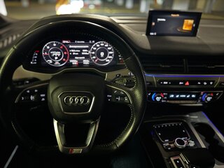 2015 Audi Q7 II (4M), чёрный, 4390000 рублей, вид 5