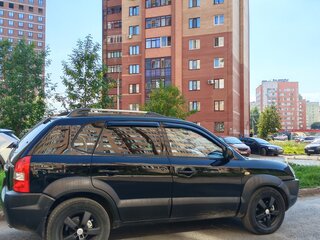 2008 Hyundai Tucson I, чёрный, 780000 рублей, вид 3