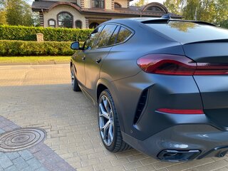 2020 BMW X6 M50d III (G06), чёрный, 7695000 рублей, вид 4