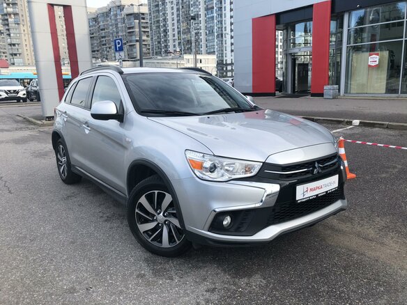 2017 Mitsubishi ASX I Рестайлинг 2, серебристый