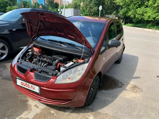 2007 Mitsubishi Colt VI (Z20/Z30), красный, 370000 рублей, вид 2