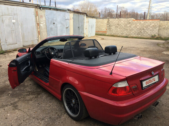 2001 BMW M3 III (E46), красный - вид 4
