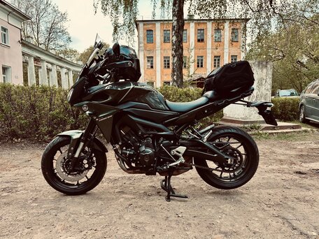 2019 Yamaha MT-09 Tracer (FJ-09), зелёный, 850000 рублей, вид 1