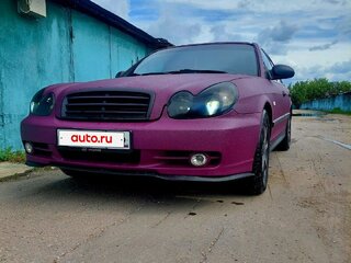 2007 Hyundai Sonata ТагАЗ IV (EF) Рестайлинг, фиолетовый, 470000 рублей, вид 1