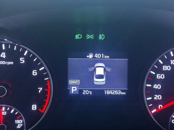 2019 Kia Optima IV Рестайлинг, белый, 1320000 рублей - вид 5