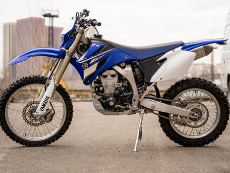 2007 Yamaha WR450F, синий, 550000 рублей, вид 2