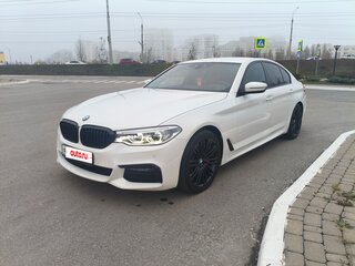 2019 BMW 5 серии 520d VII (G30/G31/G38), белый, 3250000 рублей, вид 1