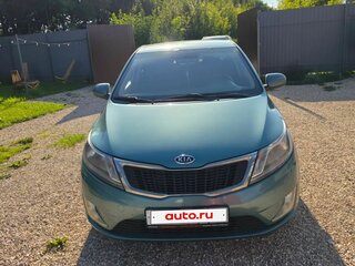 2011 Kia Rio III, зелёный, 580000 рублей, вид 1