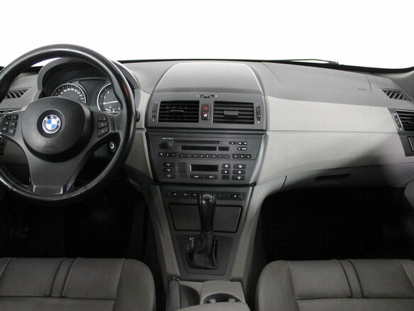 2004 BMW X3 25i I (E83), серый - вид 4