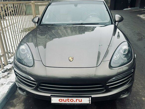 2013 Porsche Cayenne Diesel II (958), коричневый, 5200000 рублей - вид 1