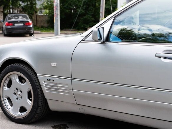 1997 Mercedes-Benz S-Класс 500 Long III (W140) Рестайлинг, серебристый, 4800000 рублей - вид 10