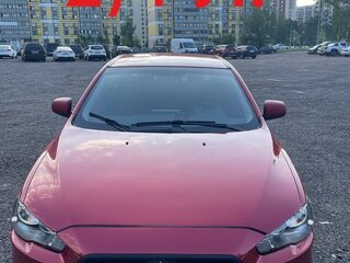 2008 Mitsubishi Lancer X, красный, 850000 рублей, вид 1