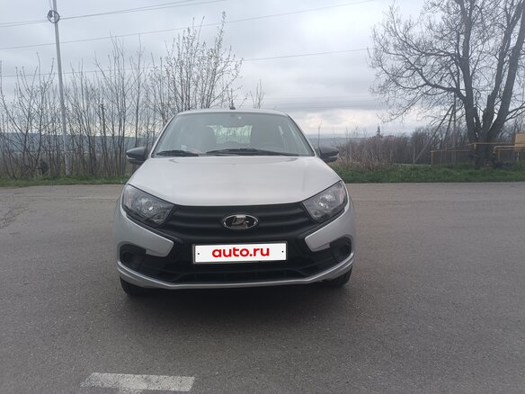 2024 Lada (ВАЗ) Granta I Рестайлинг, серый, 1150000 рублей - вид 6