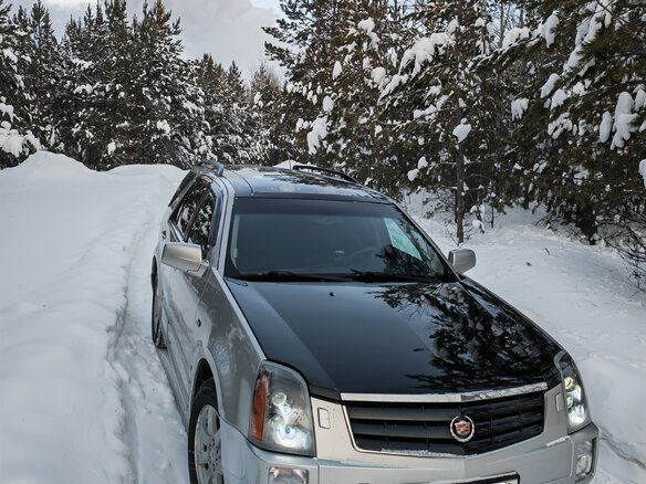 2007 Cadillac SRX I, серебристый, 810000 рублей - вид 1