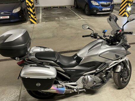 2013 Honda NC 700X, серебристый, 590000 рублей, вид 4