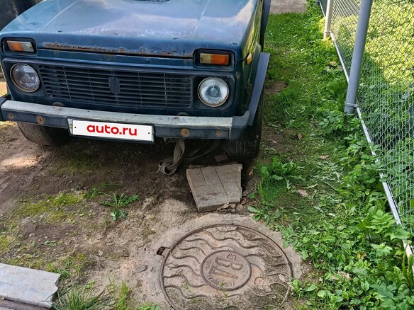 1997 Lada (ВАЗ) 2121 (4x4) I Рестайлинг, синий, 100000 рублей - вид 2