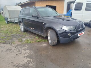 2008 BMW X3 20d I (E83) Рестайлинг, чёрный, 900000 рублей, вид 2