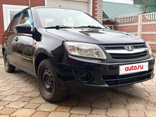 2017 Lada (ВАЗ) Granta I, чёрный, 490000 рублей, вид 1