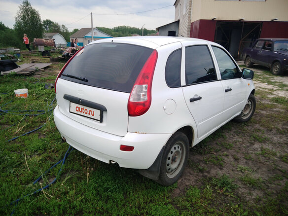 2012 Lada (ВАЗ) Kalina I, белый, 157000 рублей - вид 2