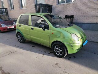 2005 Daewoo Matiz I Рестайлинг, зелёный, 135000 рублей, вид 3