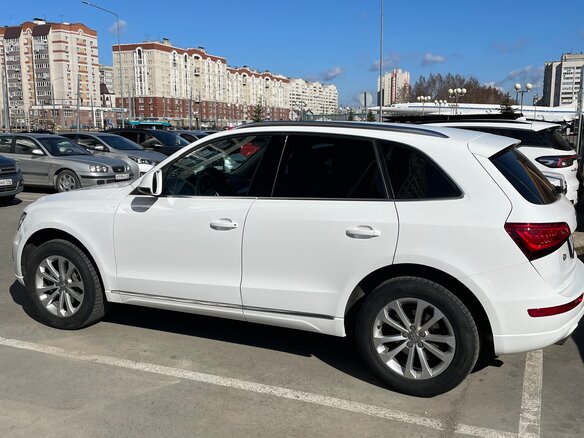 2013 Audi Q5 I (8R) Рестайлинг, белый, 1750000 рублей - вид 2