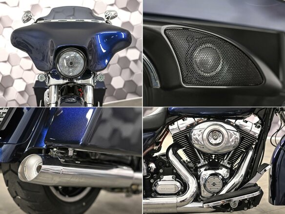 2011 Harley-Davidson Street Glide, синий, 1077000 рублей - вид 9