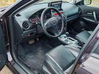 2007 Mazda 6 I (GG) Рестайлинг, чёрный, 780000 рублей, вид 5