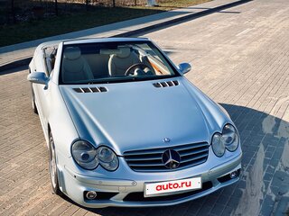 2002 Mercedes-Benz SL-Класс 500 5-speed V (R230), серый, 1700000 рублей, вид 1