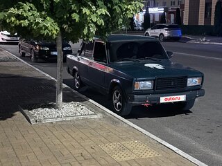2006 Lada (ВАЗ) 2107, синий, 130000 рублей, вид 1