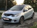2008 Mazda 2 II (DE), голубой, 700000 рублей