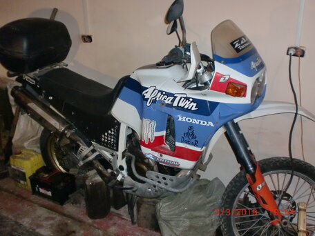1990 Honda XRV 750 Africa Twin, белый, 300000 рублей, вид 1