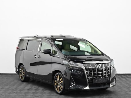 2021 Toyota Alphard III Рестайлинг, чёрный, 4199000 рублей, вид 1