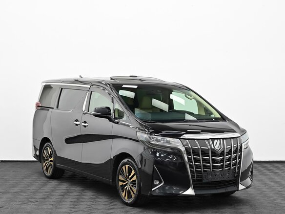 2021 Toyota Alphard III Рестайлинг, чёрный, 4199000 рублей
