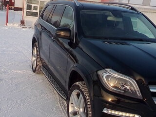 2013 Mercedes-Benz GL-Класс 500 II (X166), чёрный, 3200000 рублей, вид 1
