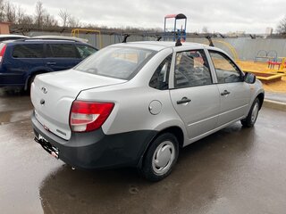 2013 Lada (ВАЗ) Granta I, серебристый, 300000 рублей, вид 5