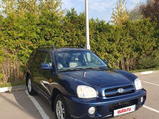 2007 Hyundai Santa Fe Classic Classic, синий, 790000 рублей, вид 4