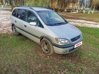 2003 Opel Zafira A Рестайлинг, серебристый, 300000 рублей, вид 3