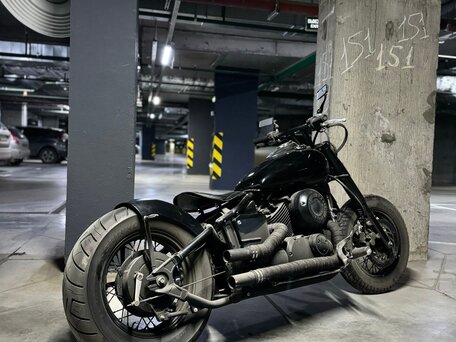 2022 Yamaha XVS400 Drag Star, чёрный, 750000 рублей, вид 4