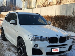 2017 BMW X3 20i xDrive II (F25) Рестайлинг, белый, 2800000 рублей, вид 2