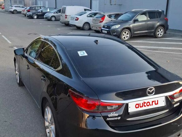 2017 Mazda 6 III (GJ) Рестайлинг, чёрный, 820000 рублей - вид 2