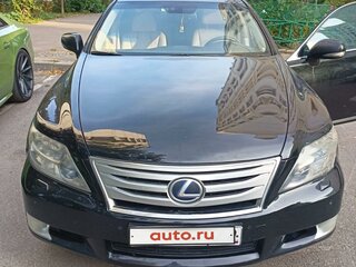 2010 Lexus LS Long 600h L IV Рестайлинг, чёрный, 1580000 рублей, вид 1