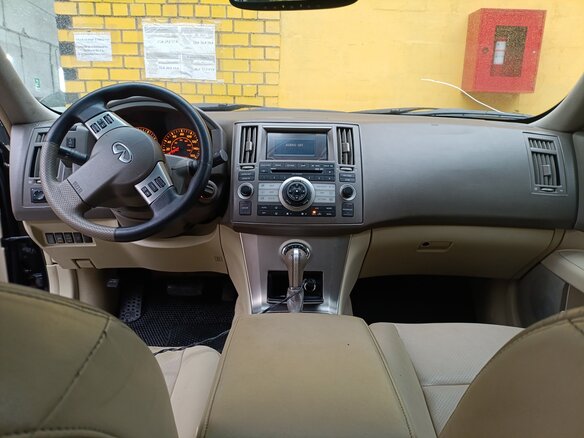 2006 Infiniti FX35 I (S50) Рестайлинг, чёрный, 794368 рублей - вид 6