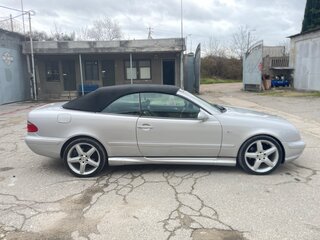 1999 Mercedes-Benz CLK-Класс 230 I (W208), серебристый, 710000 рублей, вид 5