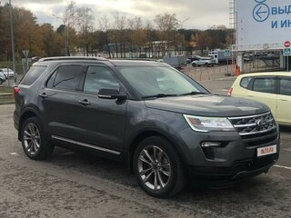 2018 Ford Explorer V Рестайлинг 2, серый, 3100000 рублей, вид 1