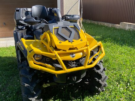 2021 BRP Can-Am Outlander X MR 1000R, жёлтый, 1850000 рублей, вид 2
