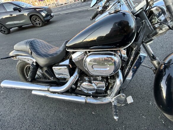 2000 Honda Shadow 750, чёрный, 500000 рублей - вид 4
